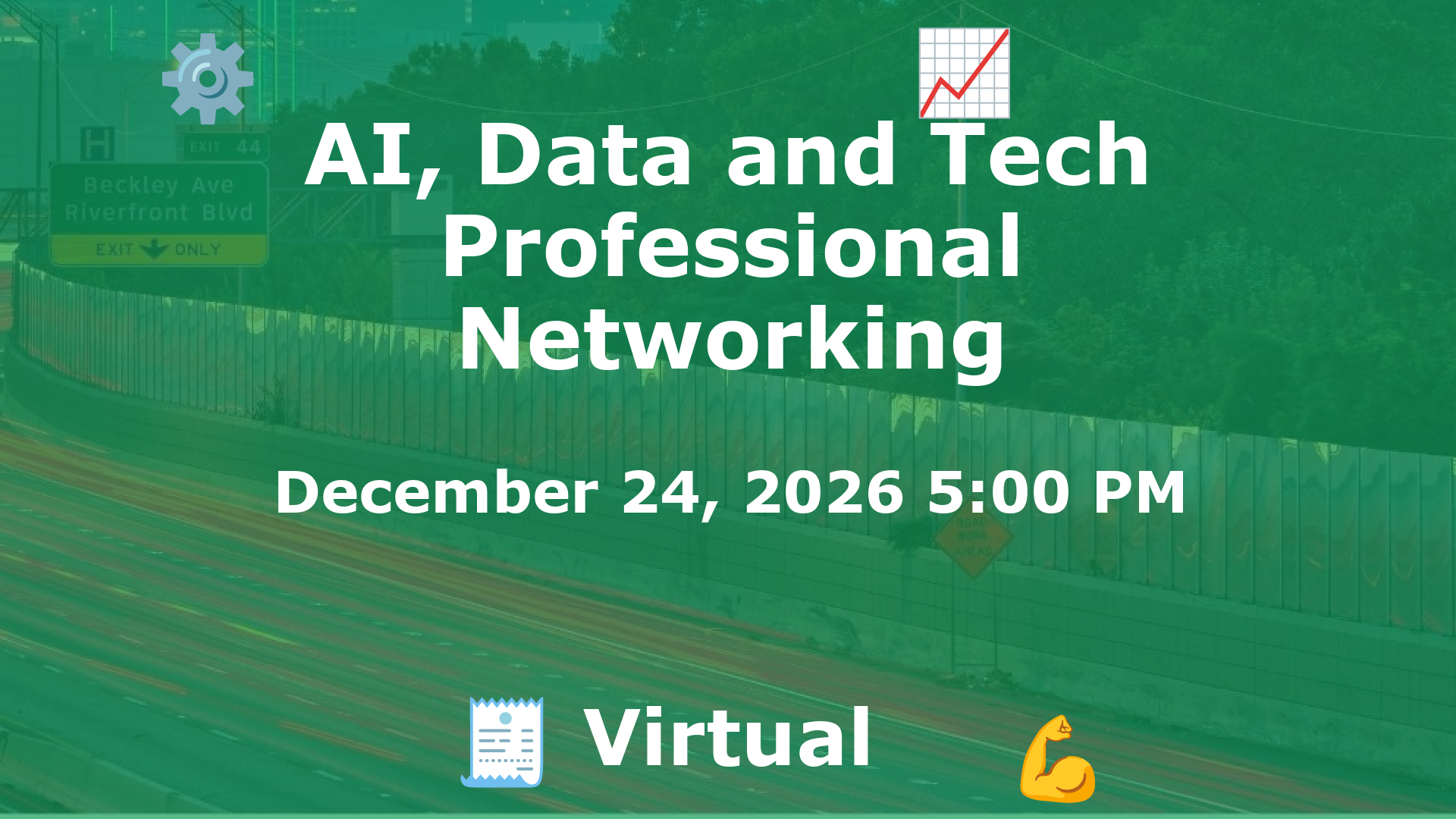 AI, Data and Tech Professional Networking event image